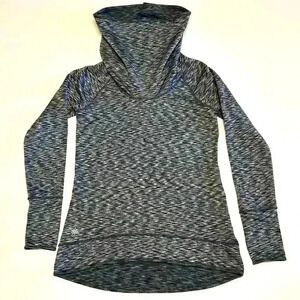 Athleta Long Sleeve Fleece Turtleneck Sweater Cowl Neck Women's  XS Run Walk